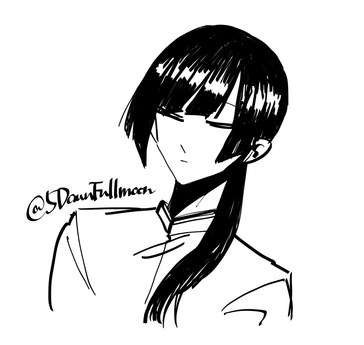 5DawnFullmoon's tweet photo. 相棒の絵の右側の子 https://t.co/cPP0iS7xaw