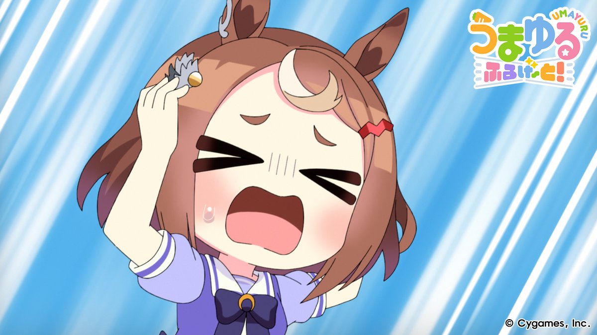 uma_musu's tweet photo. 【アニメ『#うまゆる ふるげ～と！』配信！】
第1話「七人寄れば、金の知恵」

もうすぐ楽しい聖蹄祭！出し物を相談するスペシャルウィークたち、黄金世代の面々。そのアイディアは彼女たちの個性のように多彩で―！？

https://t.co/7qQr8OtJWW

#ウマ娘 #アニメウマ娘 https://t.co/YNQcllAsSe