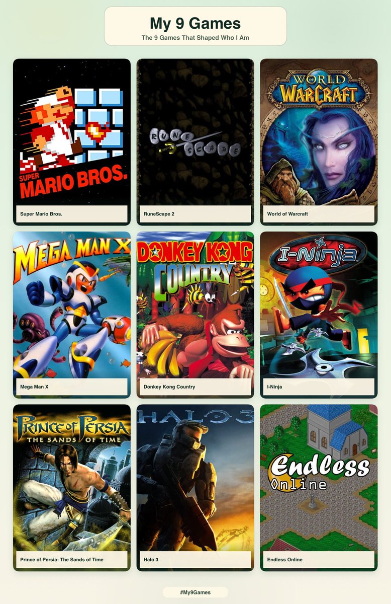 mac_brizzle's tweet photo. My 9 games https://t.co/VKIHcsb7Dq