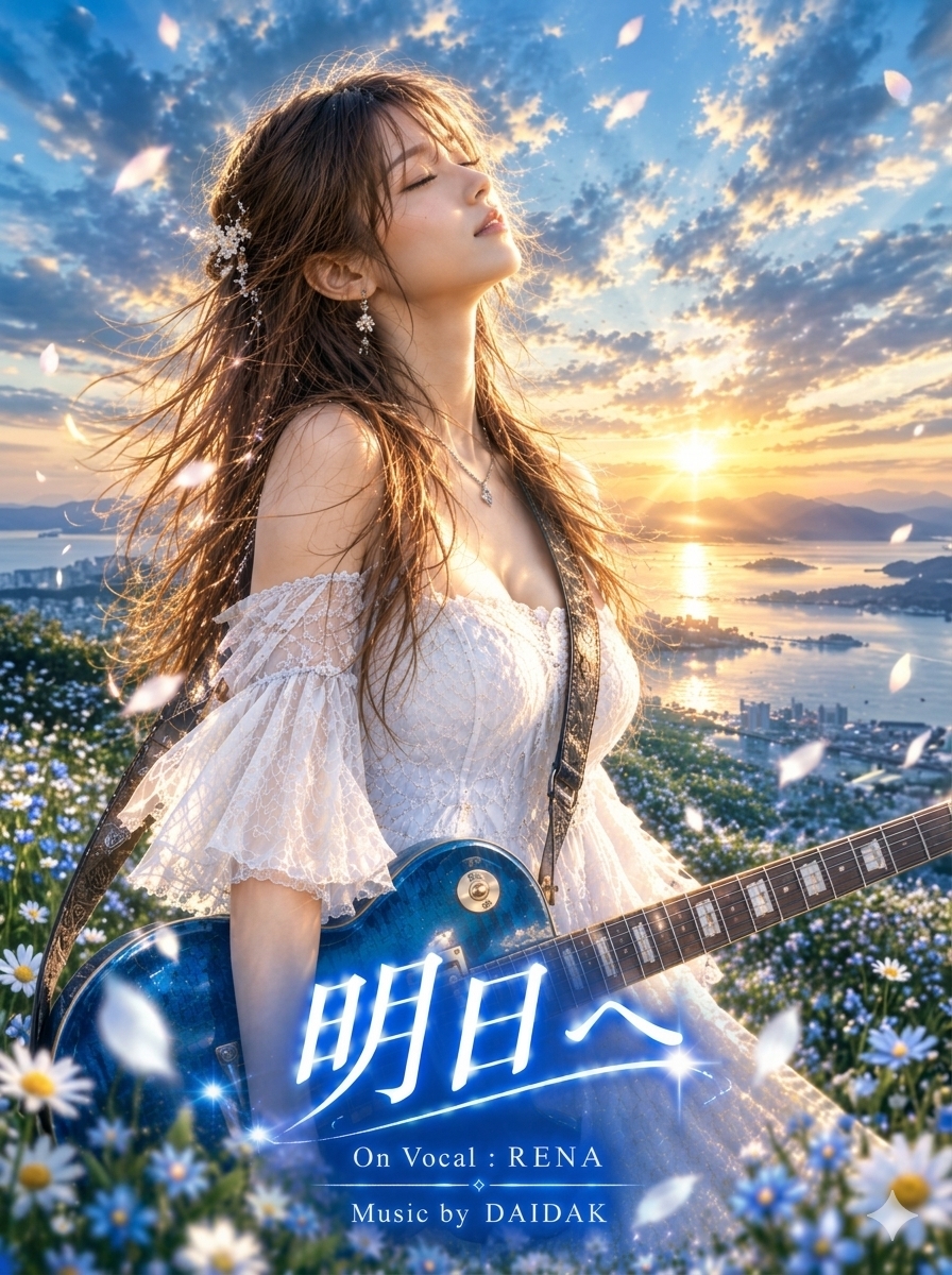 magical_dai's tweet photo. 「明日へ」／On Vocal : RINA    

バンドメンバーさんへ＞＞     
次回LIVed用で公開します。CINEMATICに編曲。 
On Vocal: RINAのfirst take                

＜YOUTUBE＞
https://t.co/hp3C3B31Kd

#明日へ #DAIDAK #DAW #dtm #YOUTUBE #X #tiktok https://t.co/HRmUaHdIEi