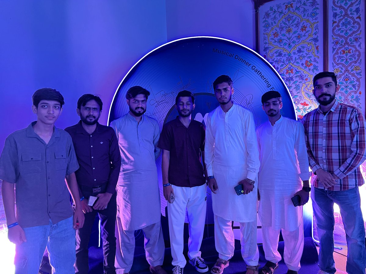 CM77801's tweet photo. 🎶 MEXC Connect — Musical Dinner Night 🇵🇰

Friday night in Faisalabad was truly special. 💙✨

An evening filled with 🎶 live music, 🍽️ great food, 🤝 meaningful conversations, and an amazing Web3 community.

It was great meeting fellow creators, traders, and community members, sharing experiences, and enjoying moments beyond the charts. 🌐🔥

A huge shoutout to @MEXC_PAK for bringing everyone together and creating such a memorable experience. 🙌

This wasn’t just a dinner — it was a celebration of community, connections & Web3. 💙

✨ Great Vibes
🤝 Strong Connections
🌐 Amazing Community
📸 Unforgettable Memories

@MEXC Connect — Together, We Grow. 🚀 @MEXC_PAK @HimadriMexc

@Awais7780 @Happy1038357751 @0xkingsmans @hamzahweb3
@Raahibutt013  @FAKIMUGHAL

#MEXC #MEXCConnect #MEXCEventRocks #MEXCPakistan #Web3 #Crypto #CryptoCommunity #Faisalabad #PakistanCrypto #Blockchain #CryptoEvents #Web3Community