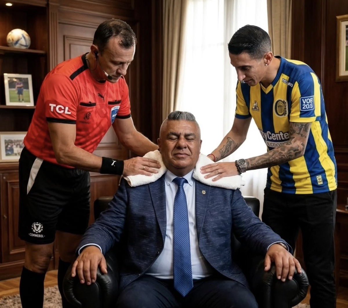 tatusito51's tweet photo. @VSportsTM @BolavipAr Una mugre el fútbol y el delincuente que lo dirige 🤮🤮🤮🤮 https://t.co/tq4VSBJIfL