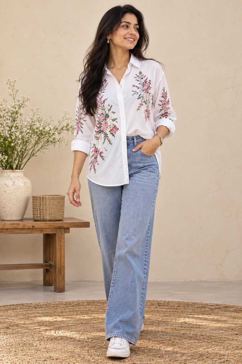 trendfloria's tweet photo. effortlessly floral, endlessly chic 🌸✨
a fresh shirt, a relaxed fit, and a look made for everyday moments.
#shirtstyle #womensfashion #fashioninspo #casualstyle #everydayfashion #floralshirt #ootd #indianfashion #styleinspiration #fashionreels #trendfloria https://t.co/a2mOgjid5I