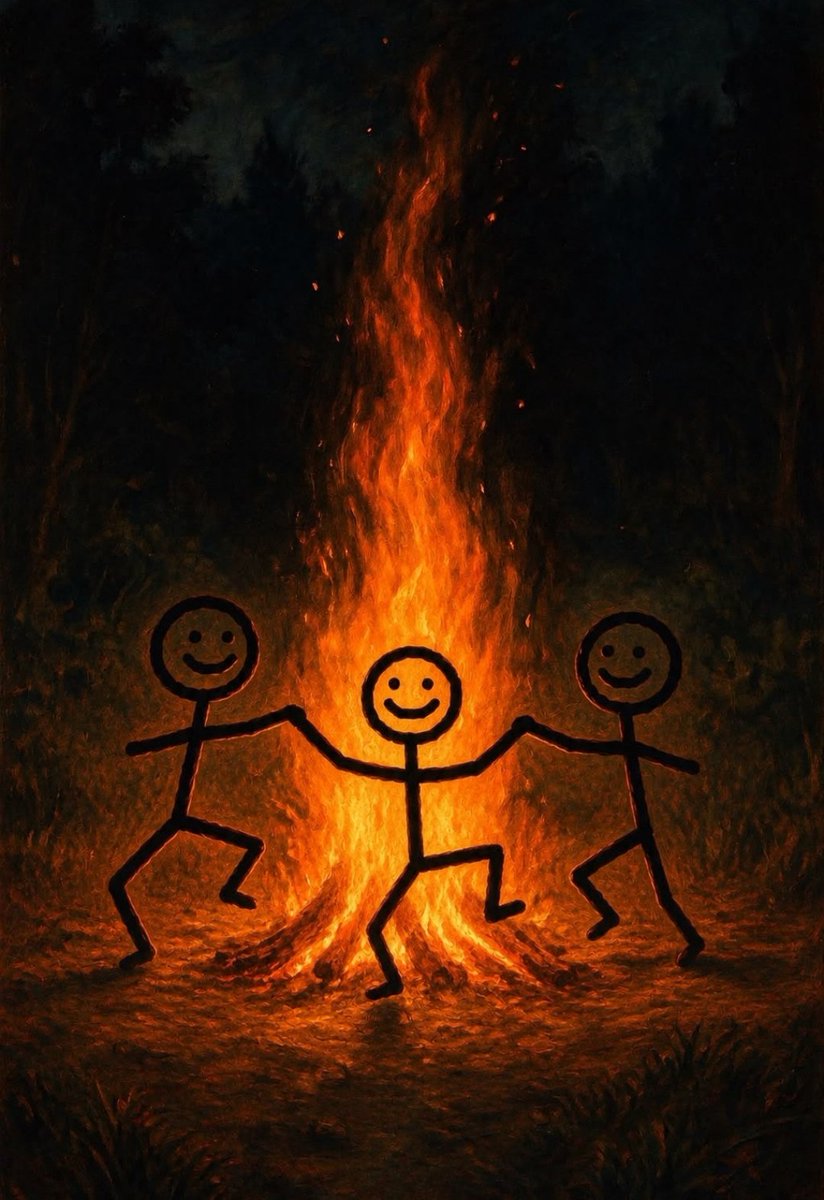 pumpfunstickman's tweet photo. We've been grinding since the stone age and never quit https://t.co/ia2ru4bdXs
