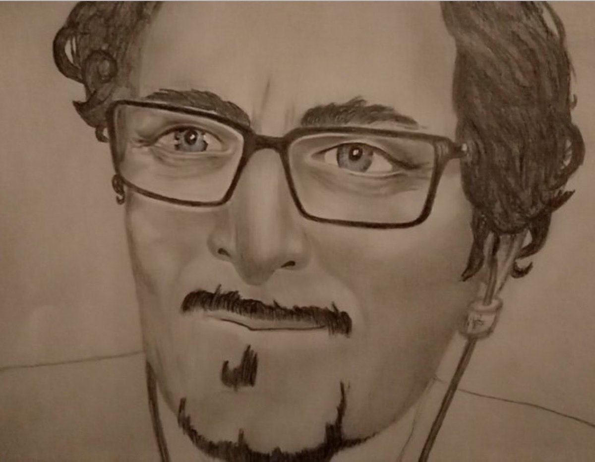 Cinnygirlx's tweet photo. In honor of Eva’s @reggi_124 birthday tomorrow I’m sharing two of her brilliant sketches
 #ReaperReviews 🎉🎊💙
Thank you for the joy you have given us all with your artwork.
I hope every day is full of 
love, light and happiness. 
@KimFCoates  @Theorossi https://t.co/4PuQxfP1HC