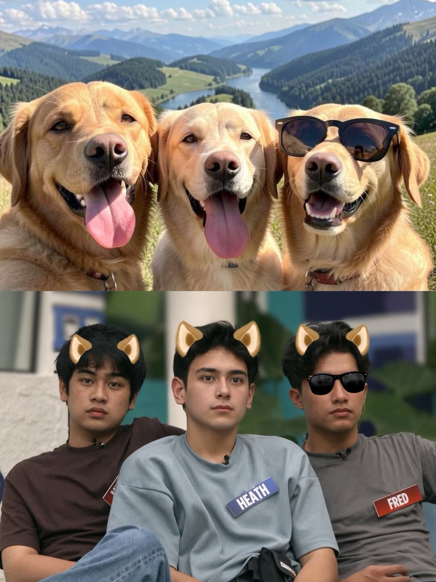 mikeJ260's tweet photo. ANG CUTE 😭💕💕💕

Fred-Heath-Miguel 

#HeathJornales https://t.co/8Sjjt44kZw