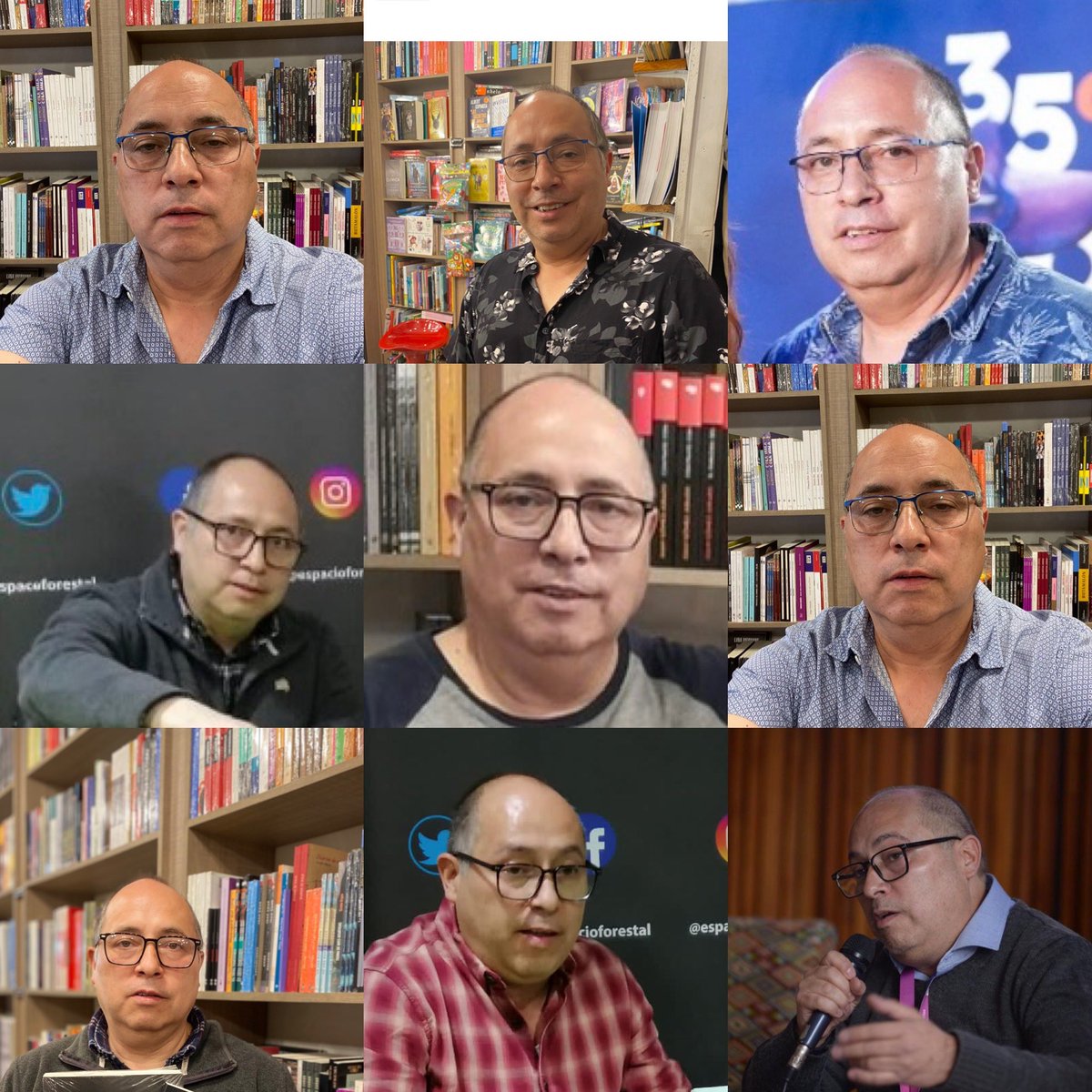 QueLeoForestal's tweet photo. Suspendemos nuestro sagrado descanso dominical para desear un feliz cumpleaños a nuestro Líder espiritual, CEO, Académico de la lengua vulgata, y “peor es ná” . Librero como el que más, y de humor único @mariocerdarojas 
Que sean muchos años, lecturas y conversaciones más. 🎁📕🎂 https://t.co/AxLTencj7V