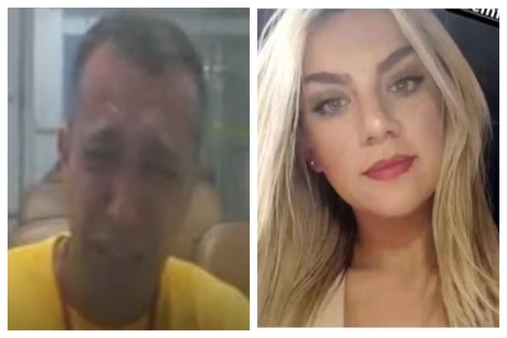 g1saopaulo's tweet photo. VÍDEO: Oficial acusado de matar PM Gisele chora ao negar crime, diz que 'macho alfa' e 'fêmea beta' eram brincadeira do casal e que é 'escravo' na prisão https://t.co/4MgkIey2EL https://t.co/TrvumGM8Ms