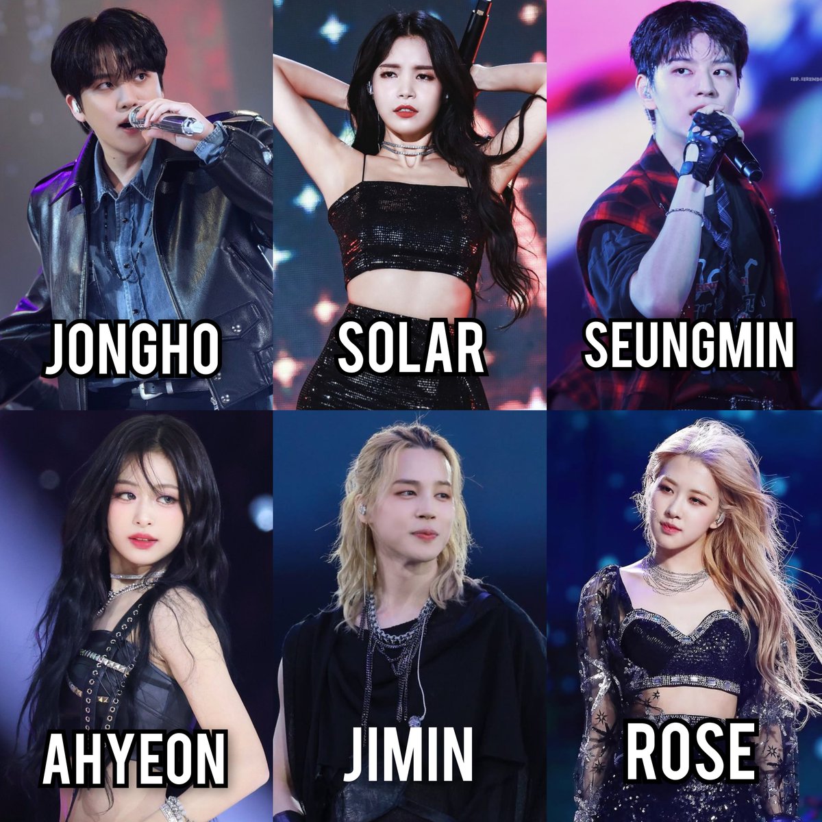 DreamCJen's tweet photo. who in kpop has the best live vocals, but you can't name any of these? https://t.co/kYqhYv7edu