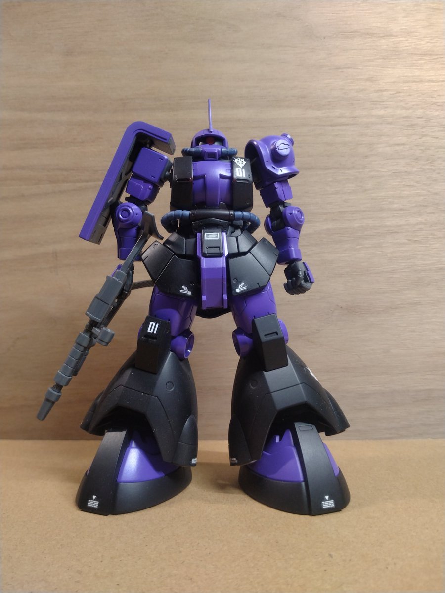 zep_ogr's tweet photo. #HG
#ORIGIN
MS-06RD-4
デカール届いたので貼りました
失敗したのでシールドとショルダー塗り直しました笑

例のMGSDですが、アマで予約開始直後に奇跡的にポチれたのですが中々出荷されずヒヤヒヤ
先ほど出荷通知が来て一安心 https://t.co/FV2zuc4Zp6