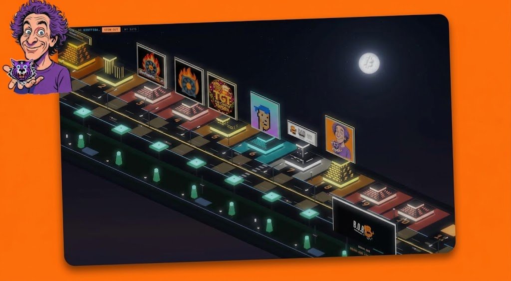 grignute's tweet photo. ⚡ Je viens de revendiquer le bloc n° 8 sur Lightning Street.

Ça vous intéresse ? Rachetez-le-moi — ça me rapporte de l'argent 😏 

https://t.co/JF3TlCXmHA #Bitcoin #Lightning https://t.co/GRSwzl5Hwt