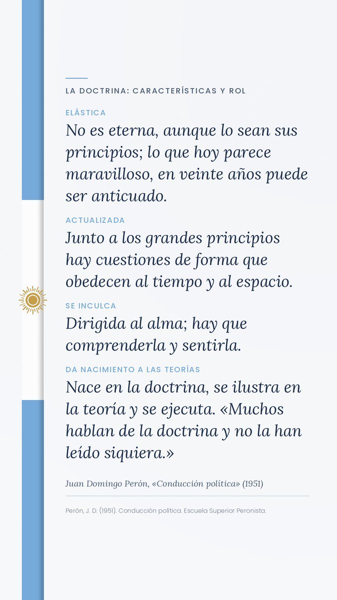 YUTSUNJLB's tweet photo. Perón, J. D. (1951). Conducción política. Escuela Superior Peronista.

#organización #peronismo #doctrina https://t.co/nrHK8RA59K