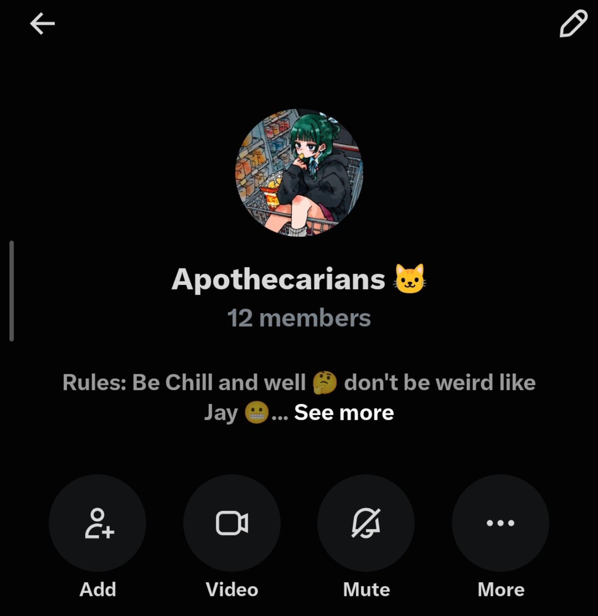 SiddhantS90677's tweet photo. Made my GC 🐱
Whoever wants to join should reply &amp; repost this post so it reaches more people.

Rules are simple you can see in gc description here 😜 

NOTE: BLOCK SCREENSHOT &amp; DISAPPEARING MESSAGES WILL BE ALWAYS ON ✌🏻 https://t.co/dyTv7kvMg5