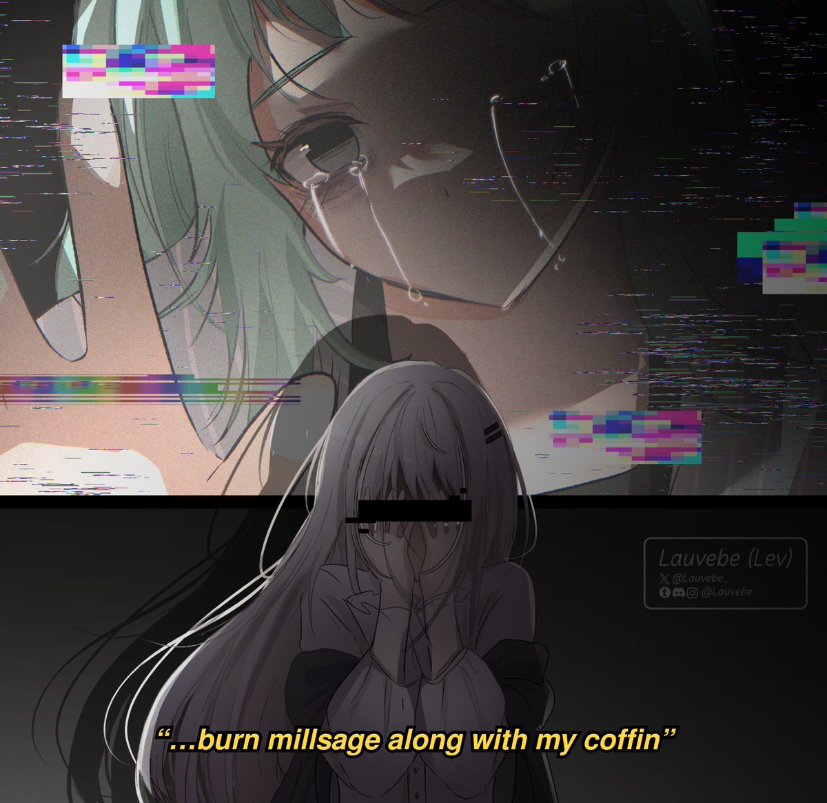 Lauvebe_'s tweet photo. The truth 

#bandoriart #アワーノーツ #millsage #バンドリ 
⚠️SPOILER⚠️ https://t.co/aFgpJxcm8f