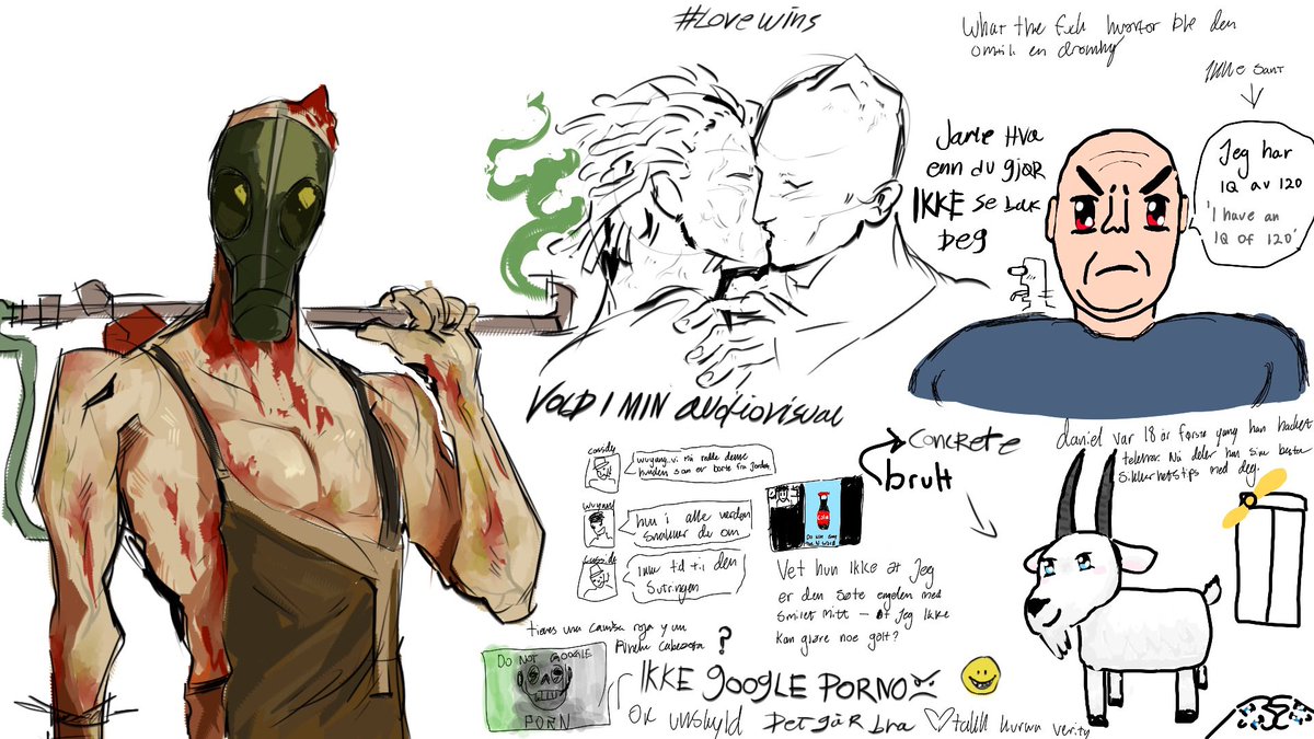 kdkdkdkane15522's tweet photo. drawing with my amazing friend @Potatodump28 😁❤️❤️ #outlast #outlasttirals https://t.co/MHJVVD1qiK
