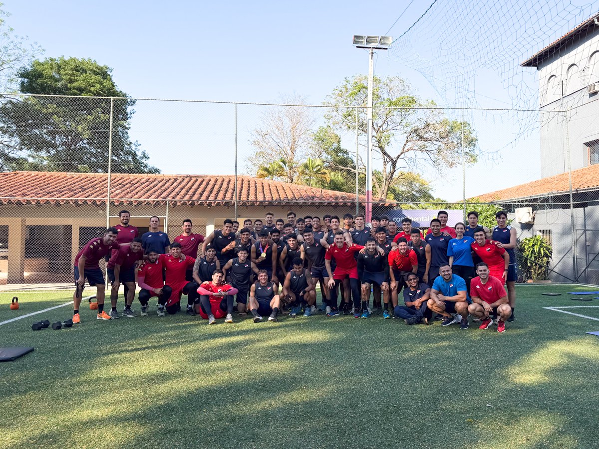 clubnacionalpy's tweet photo. 🥇🇵🇾 ¡MAURO DE ORO!

Hoy se sumó al entrenamiento nuestro canterano Mauro Coronel, luego de conquistar el Oro con Paraguay en los Juegos ODESUR. 🏆

De la Cantera Tricolor para todo Paraguay. ¡Grande, Mauro! 🇵🇾✨ https://t.co/Hmero9NDf6
