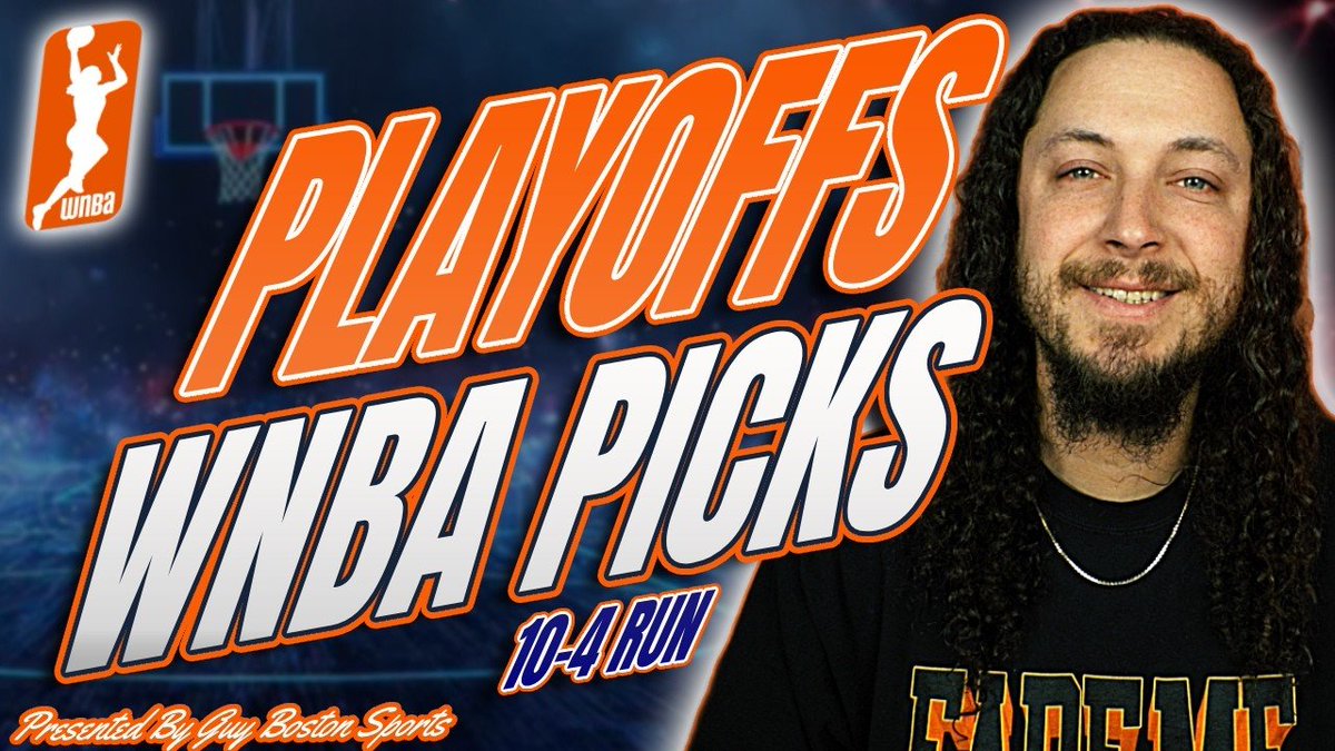 GuyBostonSports's tweet photo. Round 1 of WNBA Playoff action starts TODAY!

Get ready with @Treypickz as he breaks down all four game 1's 😤

Watch: https://t.co/qiuOyVfP5e https://t.co/zspREWz7AT