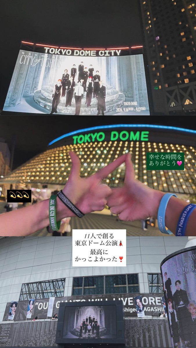 33_mini_'s tweet photo. 今更ながら！東京ドーム公演！ありがとう！ https://t.co/hEUXax9wTB