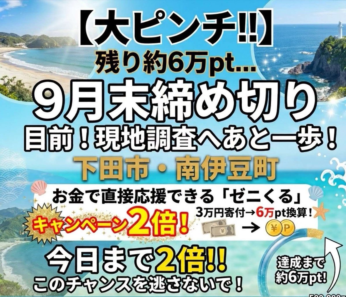 shimominaRL003's tweet photo. 夜遅くに失礼します！なんと！ROUND1突破まで残り60000PTまで来ました！ゼニくるの倍プッシュ期間は今日まで！！！
残りわずかですが、絶対にROUND1突破したいので、応援の方よろしくお願いします！！！ https://t.co/PD0QJH6o6K