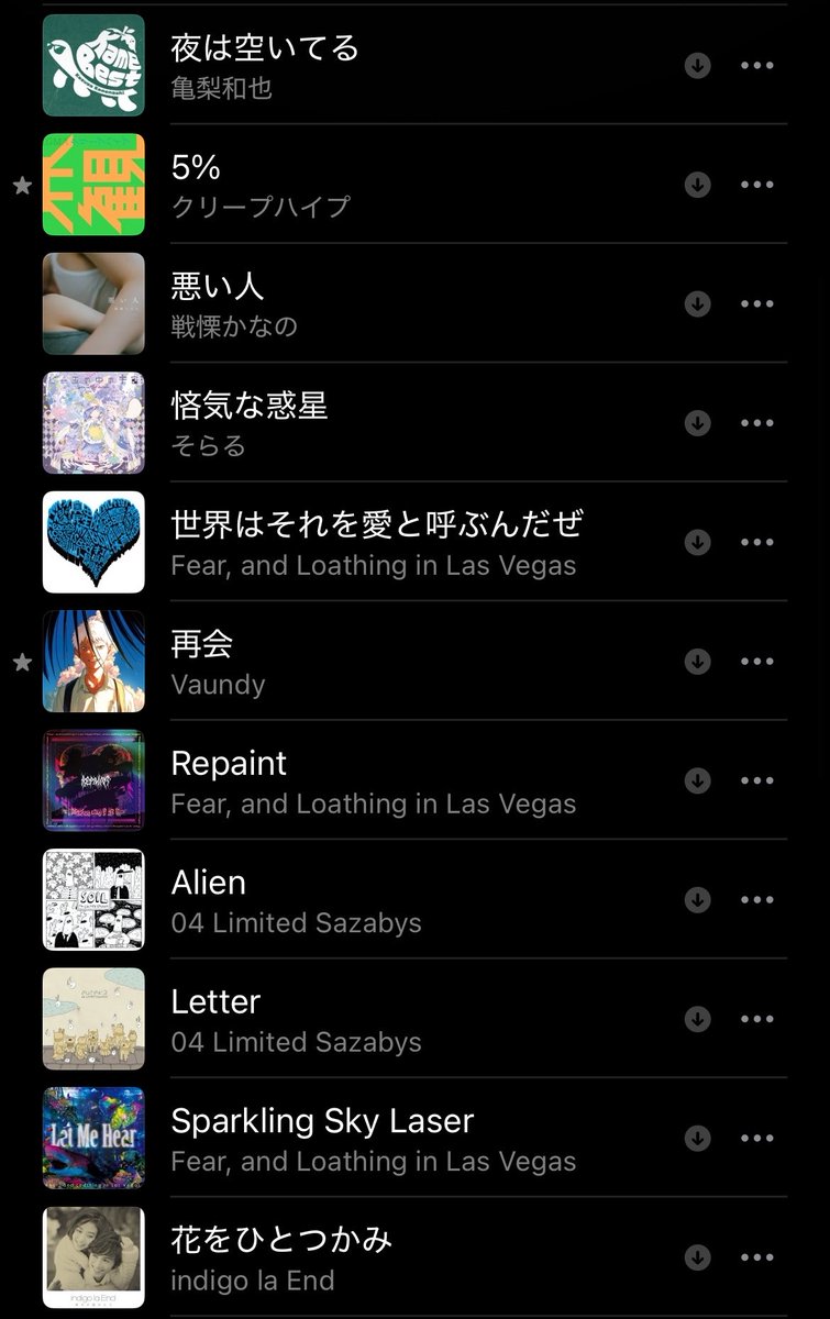 Fa77bn's tweet photo. 最近のプレイリスト♫ https://t.co/JTu3bxQWq7