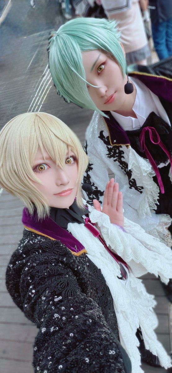 amane_25_'s tweet photo. 【コスプレ】
⚠︎.5 cos 三ュ ﾇﾇ馬奇

僕のおとうと☺️な紹介と
自撮りと
パフォ中のスーパー弟ガン見タイム🫶
 #アコスタみのおキューズモール
 #天花源舞 https://t.co/XQv1YtT33P