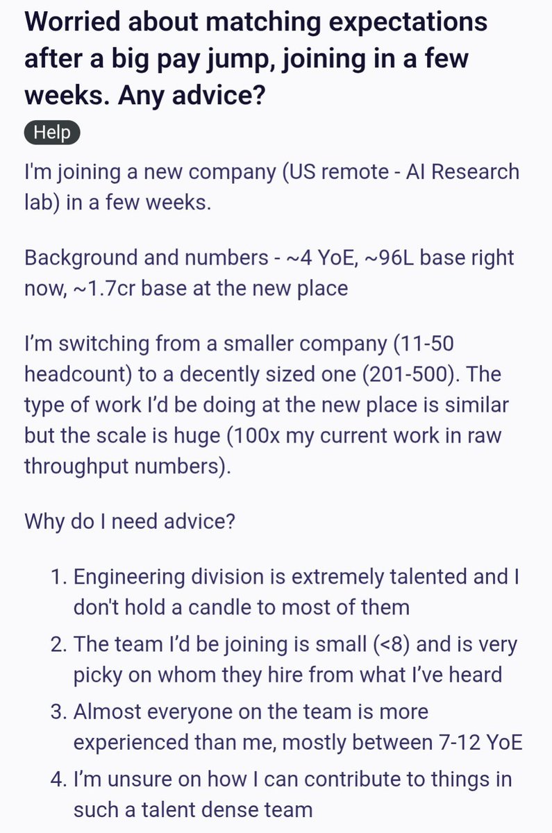 codinzhubcom's tweet photo. Only 4yoe is needed to get 1.7cr base and we are telling Job market is cooked ☠️☠️ https://t.co/sUDS1rUCI7