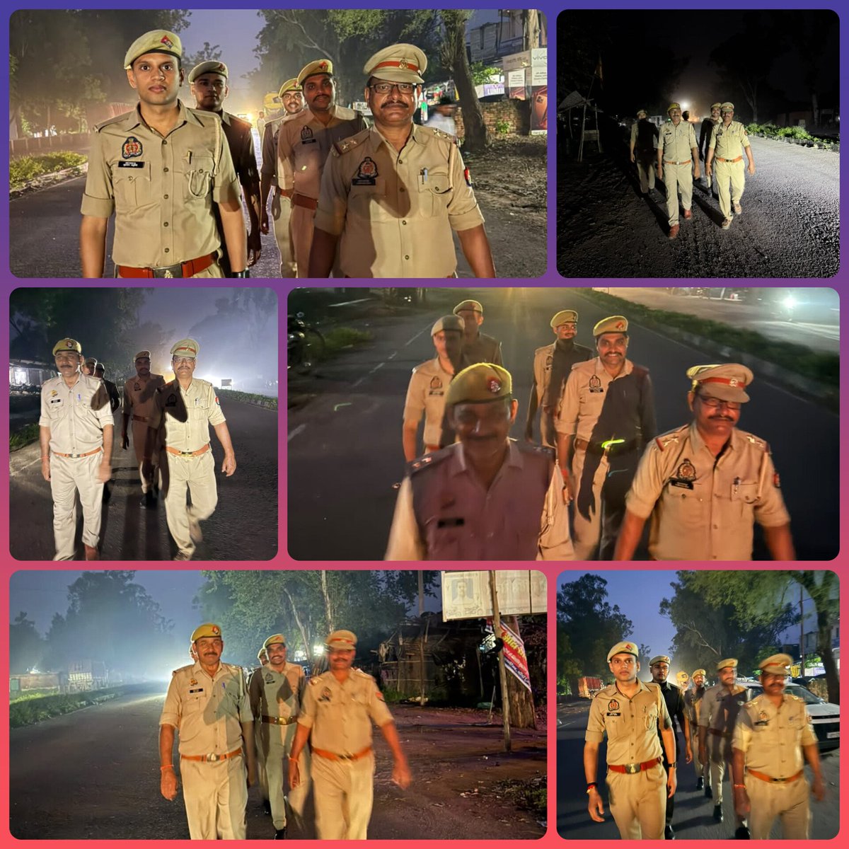 bandapolice's tweet photo. #bandapolice पुलिस अधीक्षक बांदा #पलाश_बंसल के निर्देशन में जनपद में शांति एवं कानून व्यवस्था बनाए रखने हेतु थाना कालिंजर पुलिस द्वारा की गई पैदल गश्त। इस दौरान संदिग्ध व्यक्तियों एवं वाहनों को किया गया चेक। साथ ही आमजन से किया गया संवाद।
#FootPatrolling 
#UPPolice https://t.co/sH55xkxkv4