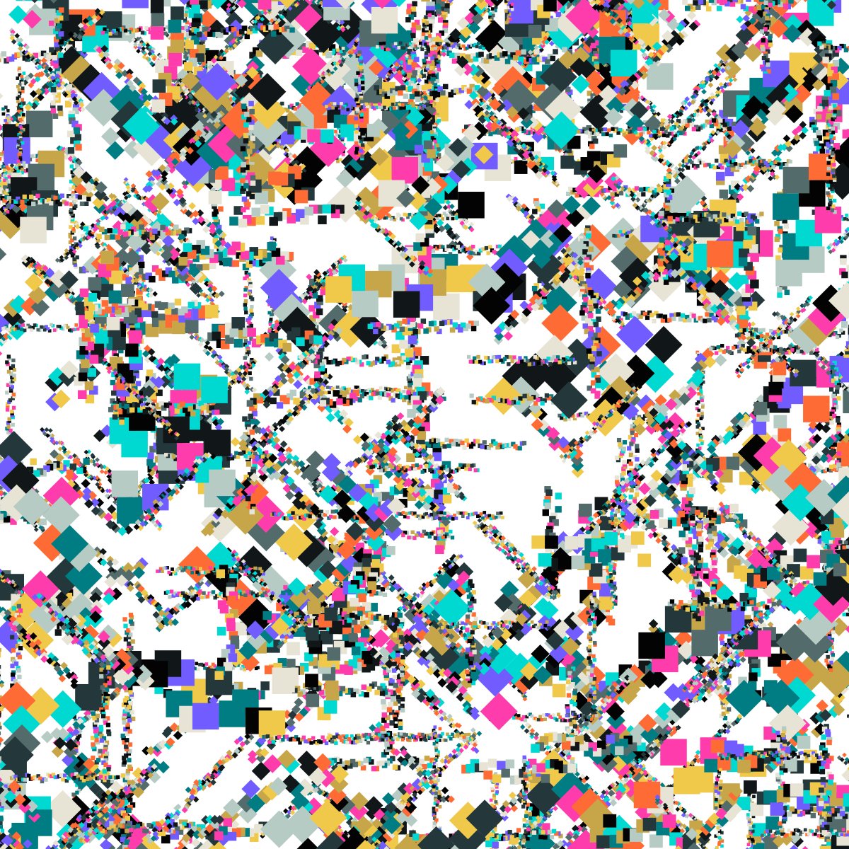 eikun_0903's tweet photo. #p5js #javascript #Processing #generativeart #creativecoding #dailycoding
code : https://t.co/BqEQqW1m9W https://t.co/irQyZBEUlu