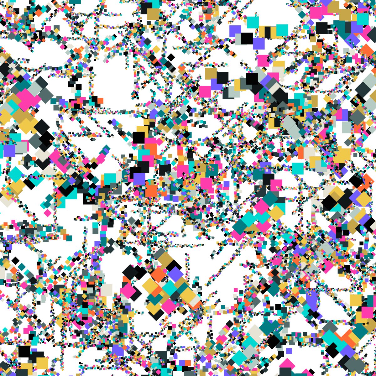 eikun_0903's tweet photo. #p5js #javascript #Processing #generativeart #creativecoding #dailycoding
code : https://t.co/BqEQqW1m9W https://t.co/irQyZBEUlu