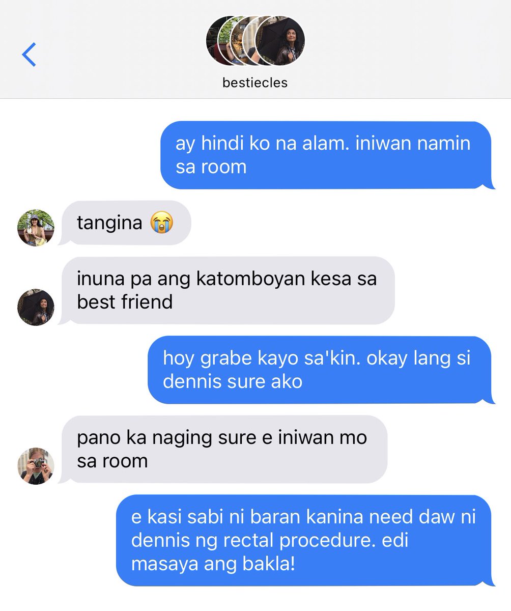 mamsersoz's tweet photo. a very short #barantos filo crack smau loosely based on nina's stomach bug. loose lang guys kasing loose ng bowel movement ng nafood poison okay https://t.co/nsN8LyZd8b
