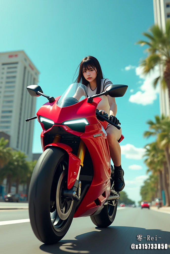 x315733850's tweet photo. AI バイク女子
Good night sleep tight🌟
今日も一日ご苦労��までした🥰

今週もお世話になりました😉
明日からもよろしくお願いしますね🌹

それでは…今夜も素敵な眠りが訪れますように🎠
おやすみなさ～い꒰* ॢꈍ◡ꈍ ॢ꒱✨

#AI画像 #バイク女子 https://t.co/inbMojVzib