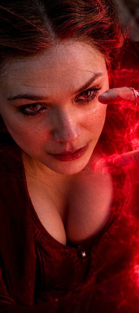 ActressMarvels's tweet photo. Elizabeth Mother Olsen as Wanda, Big Potato stuff!! https://t.co/nGkk5jcfyj