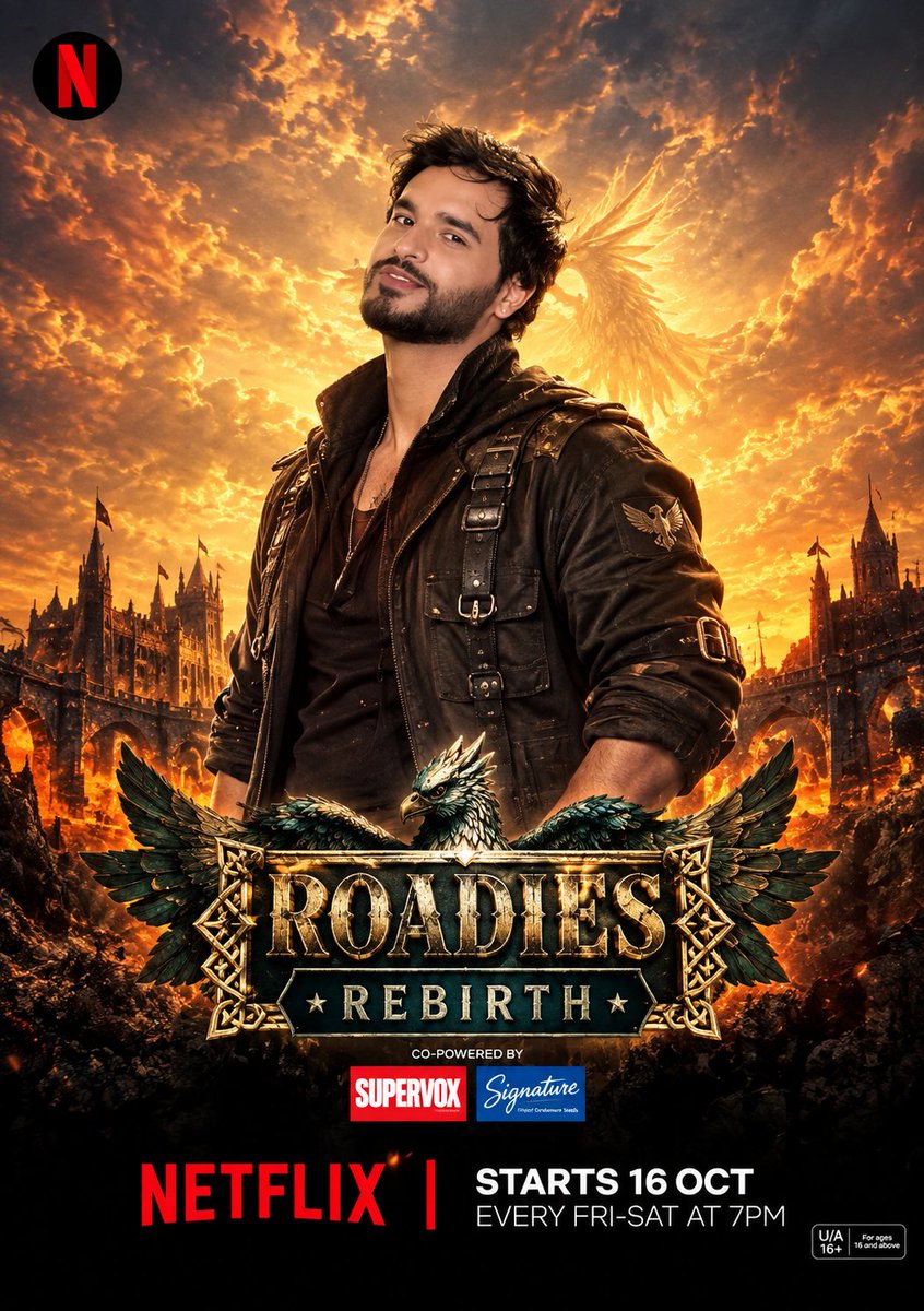 KAJALSHINDE1111's tweet photo. Netflix + JioHotstar + MTV Roadies Rebirth is coming BIGGER than ever🔥😭
Ohh that explains it, they had to get rid of the criminal to upgrade the standards💀 

#AbhishekMalhan #PandaGang #FukraInsaan https://t.co/GNdLp2j3ve
