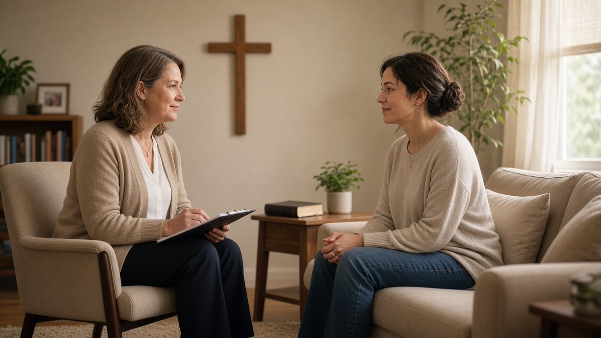 RevJMPerez's tweet photo. Feeling worn down doesn’t mean you’re weak.
Christian counseling can be a quiet place to name the fatigue and find care that fits your faith.
Rest can start with one honest conversation.
We’re here.
https://t.co/a7XD2gy9qD https://t.co/i0X2ihDHh7