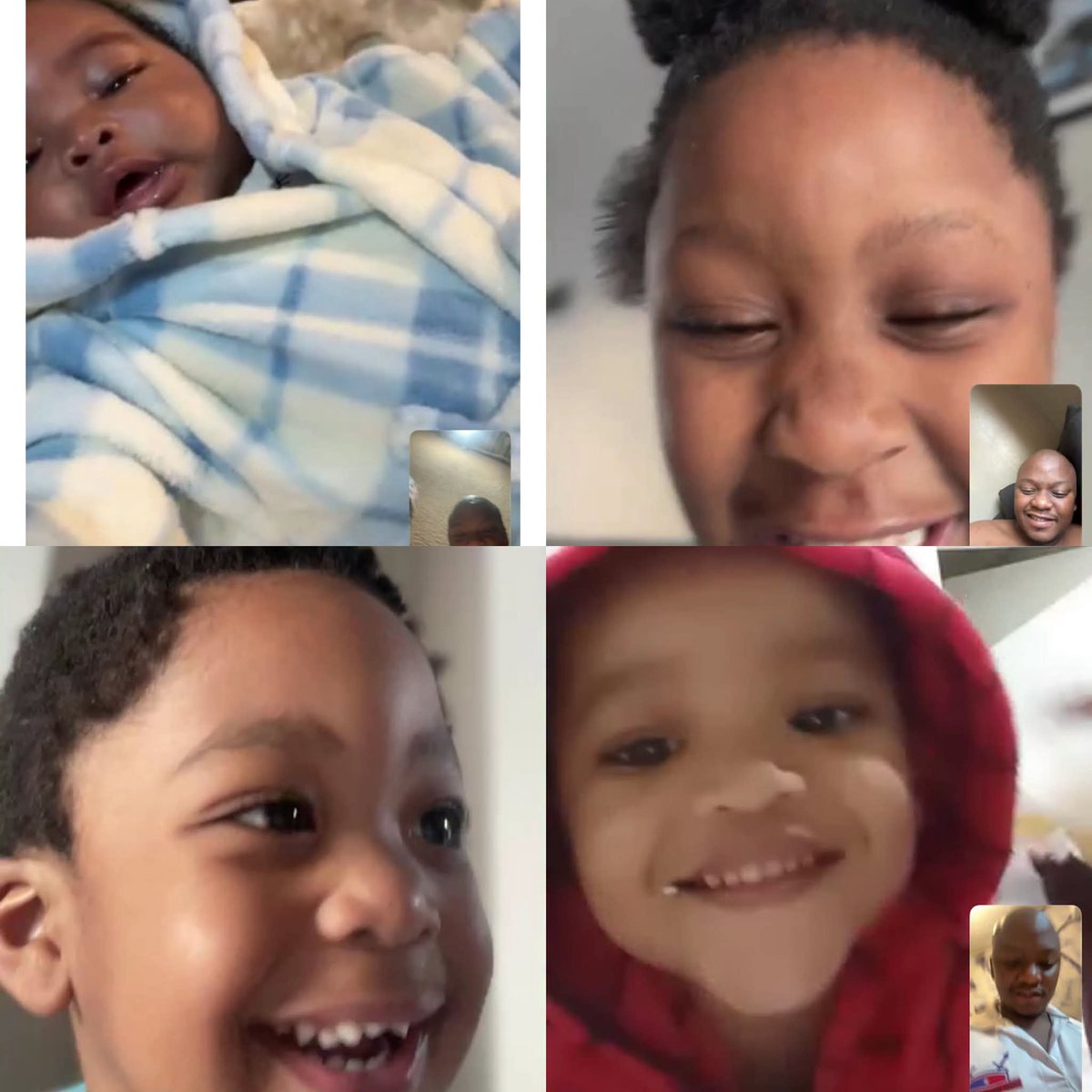 SA_Storie's tweet photo. Mpumelelo mseleku shares screenshots when video calling his kids❤️❤️ https://t.co/MqXTwj71MB