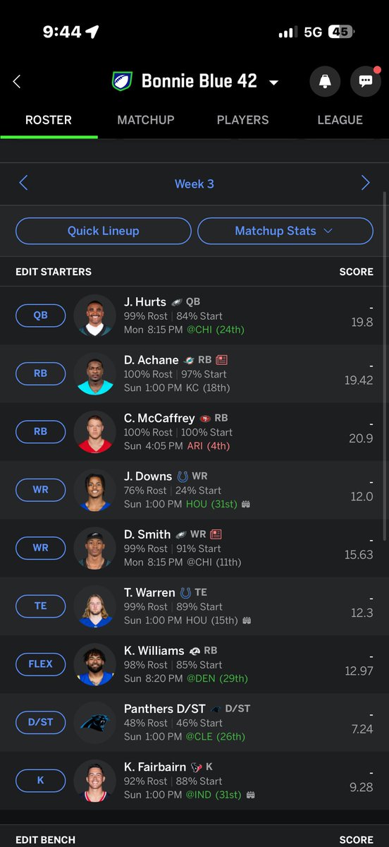 gerald536527429's tweet photo. @JoeOrrico what’s my optimized lineup here https://t.co/bA0LCEoaHF