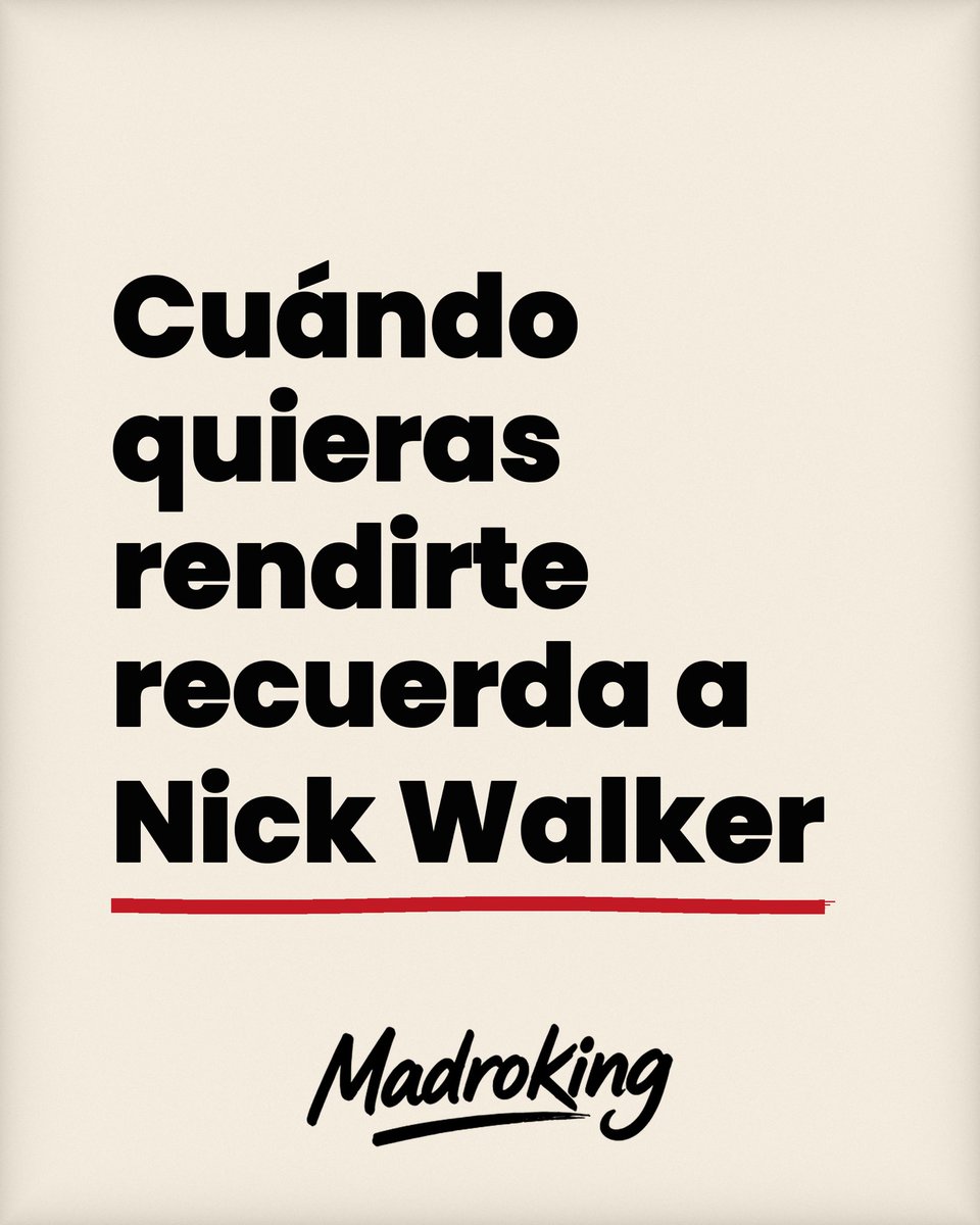 madroking1's tweet photo. WHENEVER YOU FEEL LIKE GIVING UP, REMEMBER NICK WALKER. https://t.co/WgGzh0v3Kv
