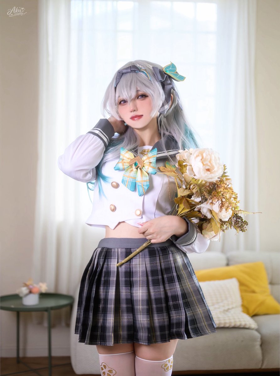 fujita_aku's tweet photo. The sun is setting after school

and the evening breeze gently moves my skirt🫶

Firefly In the September Tiers1
https://t.co/MFu1OZUbYh

 #HonkaiStarRail       #Firefly #流螢 https://t.co/8lb2KiCMV2