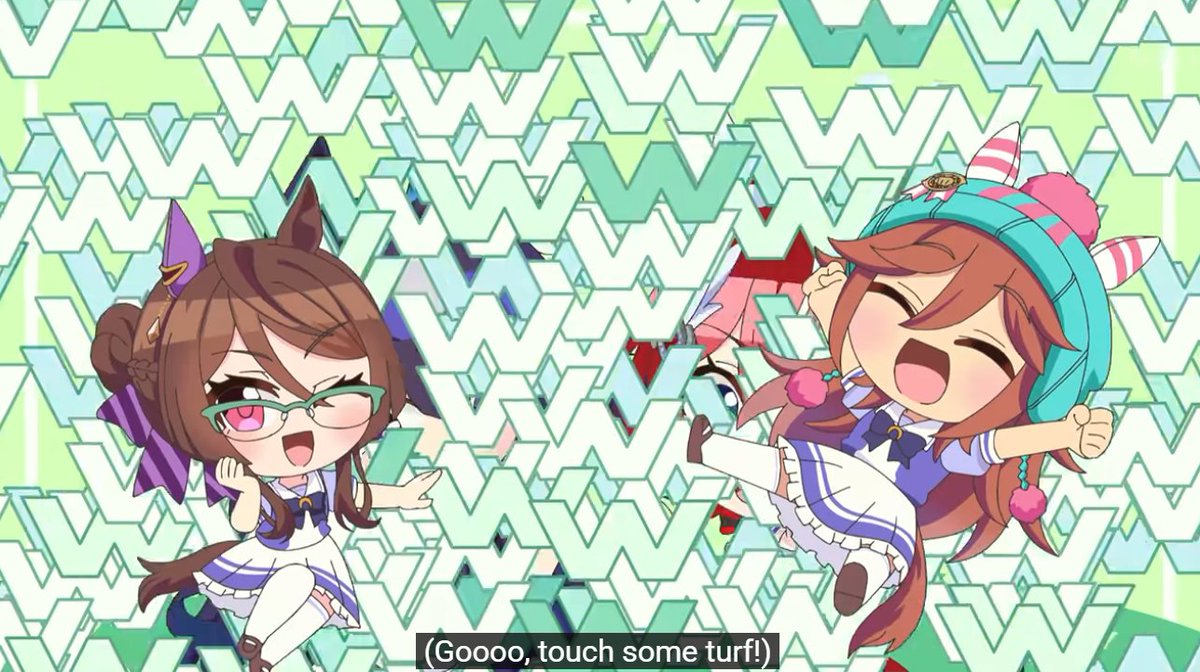 cookietanukiart's tweet photo. oh my god, we have the "touch grass" equivalent in uma musume now https://t.co/FRH5cbTVtH