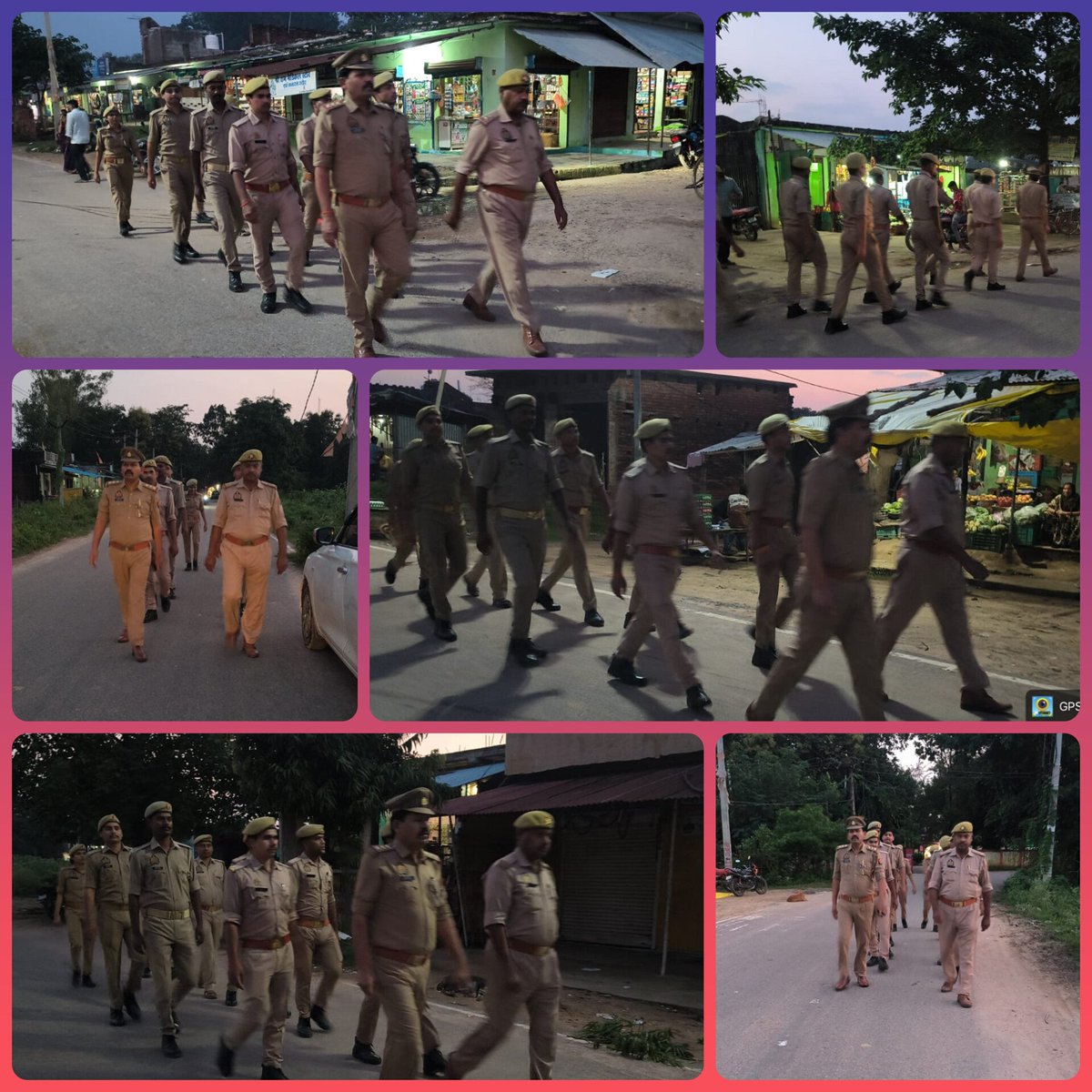 bandapolice's tweet photo. #bandapolice पुलिस अधीक्षक बांदा #पलाश_बंसल के निर्देशन में जनपद में शांति एवं कानून व्यवस्था बनाए रखने हेतु थाना फतेहगंज पुलिस द्वारा की गई पैदल गश्त। इस दौरान संदिग्ध व्यक्तियों एवं वाहनों को किया गया चेक। साथ ही आमजन से किया गया संवाद।
#FootPatrolling 
#UPPolice https://t.co/jzg30N134z