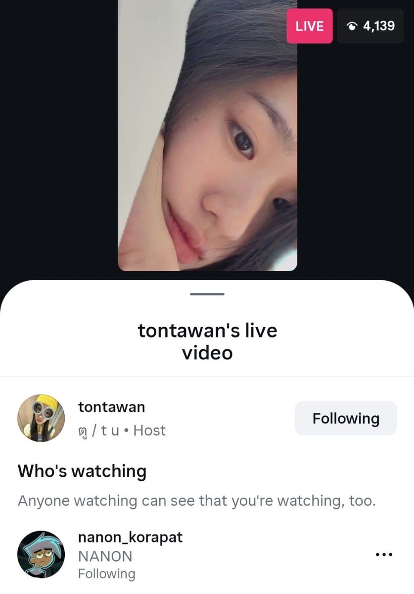 _imsea_'s tweet photo. Hello Nanon Korapat wdym you’re at the concert and watching Tuty’s ig live??????!?!?! 😭😭😭 

#nanontu #mynameisnanon #tontawan https://t.co/NnGYxNVX8D
