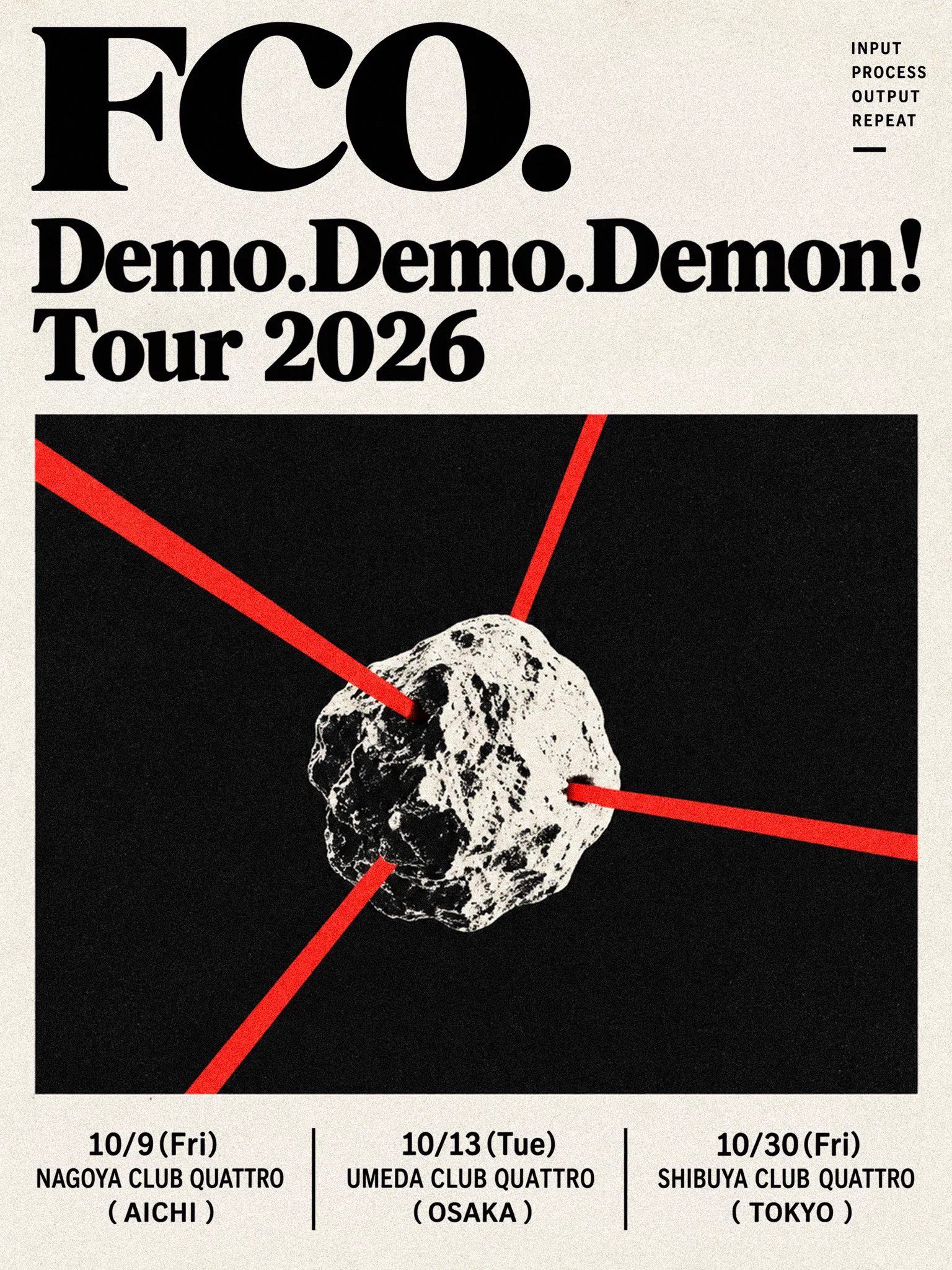 BAD PEOPLE records в X: „Demo.Demo.Demon! Tour 2026👹👿☄️ ○10/9