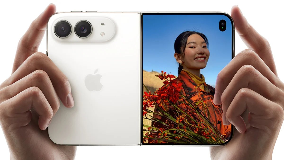 nerdist's tweet photo. Apple's first foldable phone is a staggering $2,000. Is it worth that price? https://t.co/q6U2DfWrsf https://t.co/FaQRhAyxdS