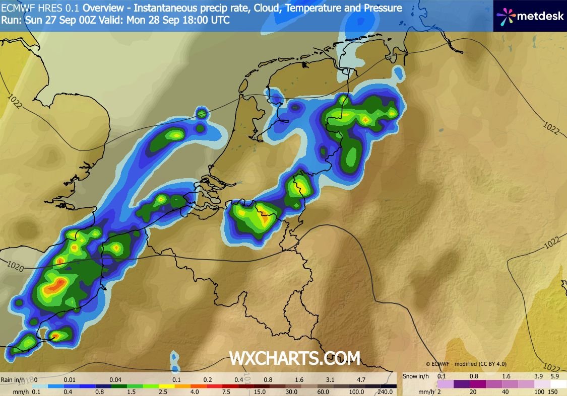 Roodescho1's tweet photo. Komende dagen toenemende #wisselvalligheid en uitzonderlijk #warm https://t.co/TTsFBOa7tA