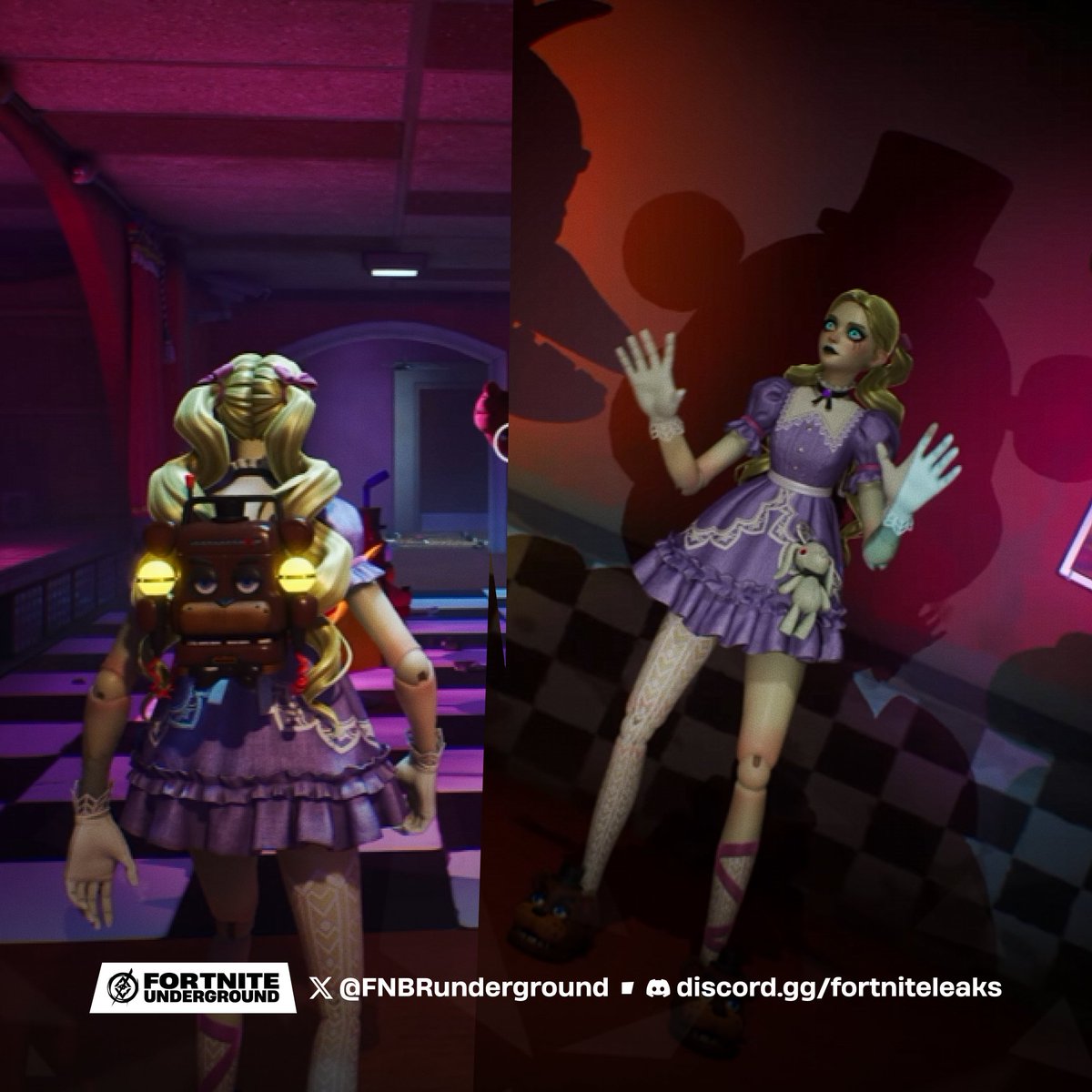 FNBRunderground's tweet photo. Early look at new original Fortnitemares Outfits 🎎 

Available in the #Fortnite Shop this October. https://t.co/mTdjVBxNI4