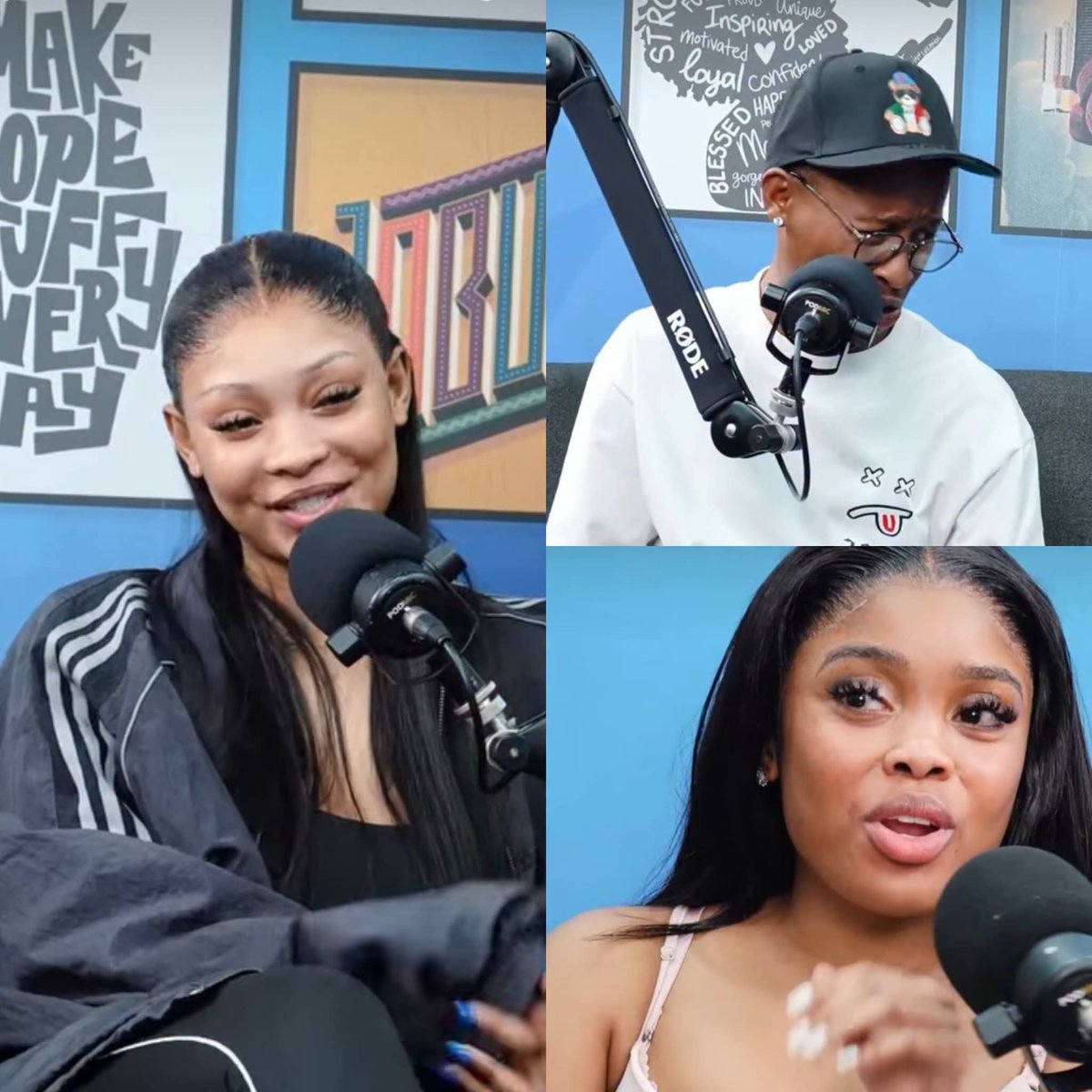 SA_Storie's tweet photo. Podcast &amp; chill announces that Naqueeda is now an official member of the next joining Yanda &amp; Zille on spreading humour🔥🔥 https://t.co/JJpsFkbkK9