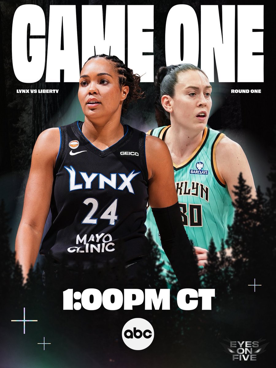 minnesotalynx's tweet photo. ARE Y’ALL TUNING IN FOR GAME ONE?? https://t.co/uSyIttztQK
