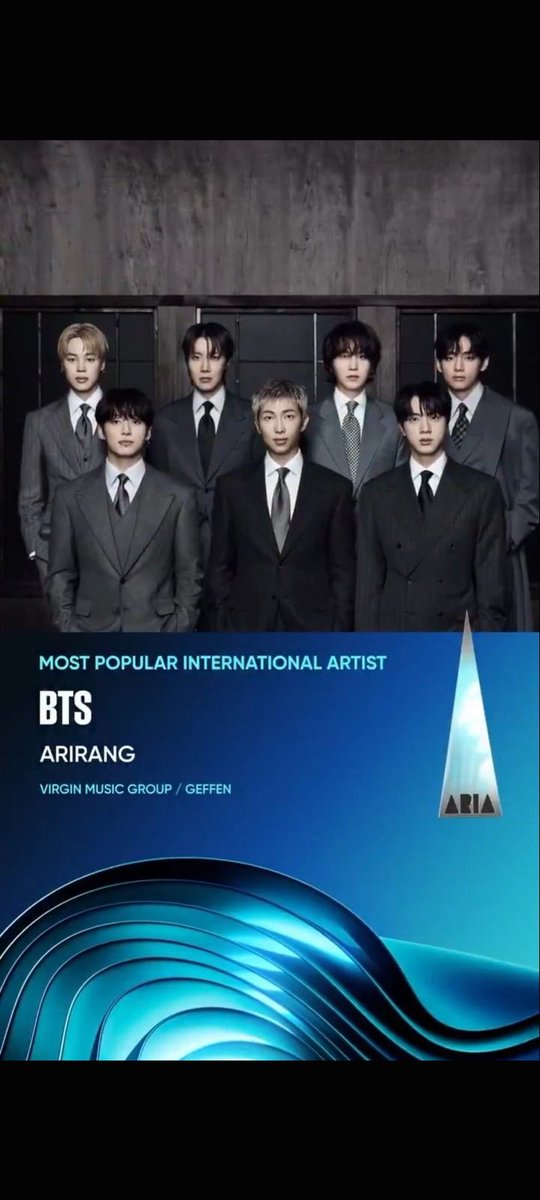 kimsumaiyamypx's tweet photo. l vote for #ARIASBTS at the 2026 ARIA Music Awards. https://t.co/Z8JhmqGqpK