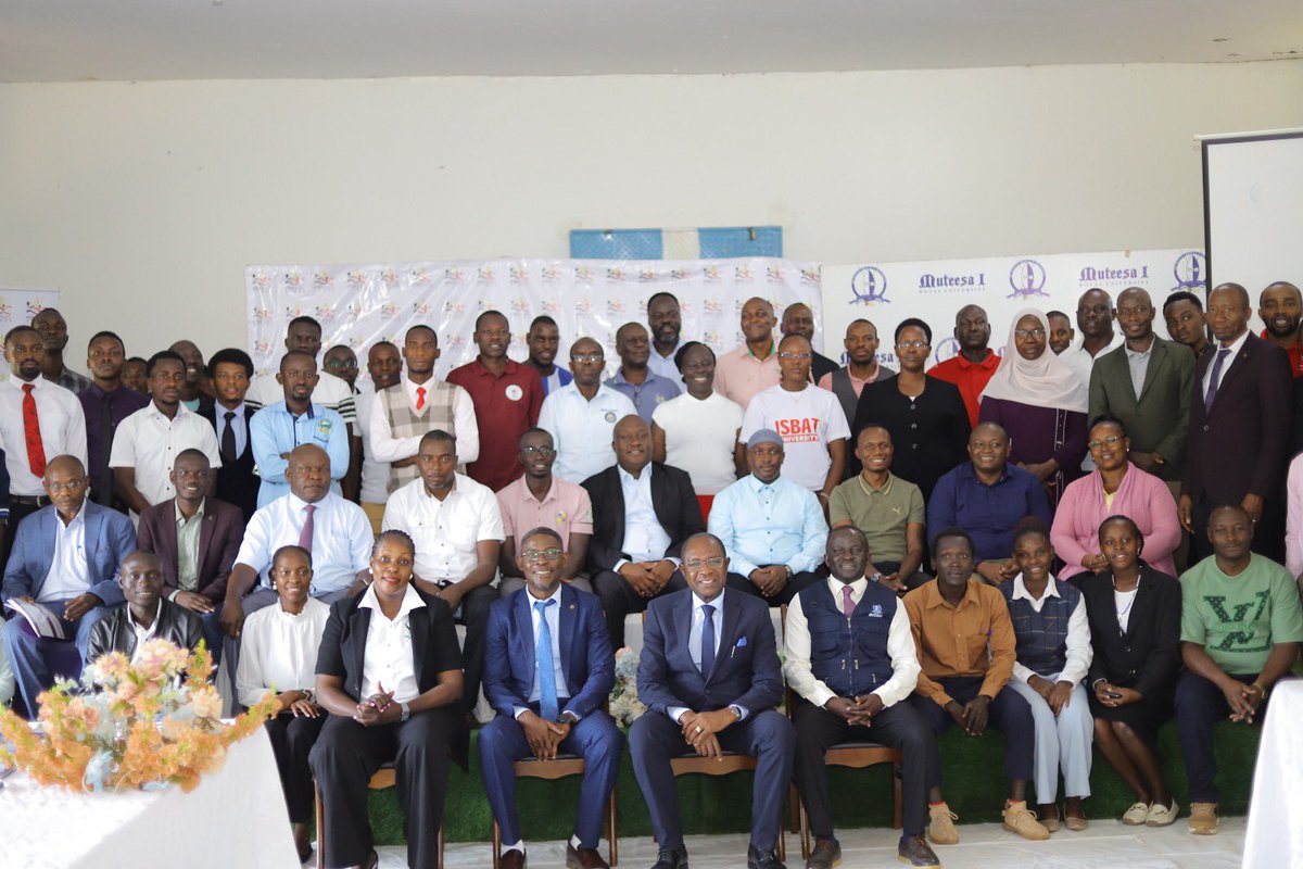 AfRUFootball's tweet photo. 31st AUUS Annual General Assembly!

On 25 September 2026, @AfRUniversity joined university sports leaders from across Uganda at @MuteesaIRoyal in Masaka to reflect on the year, deliberate on key matters, and chart the way forward for university sport.

#AfRUFootball | #AUUS2026 https://t.co/yoaPZMidBF