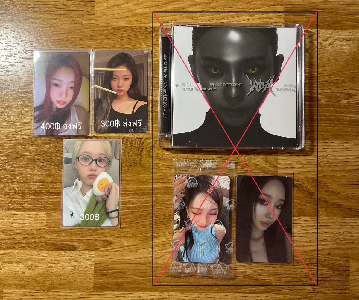 Plxy__M's tweet photo. ลดราคาเกือบทุกใบ ถ้าสนใจdmมาสอบถามได้คับ

#ตลาดนัดaespa #ตลาดนัดเอสป้า https://t.co/zf8nP0Gb0u